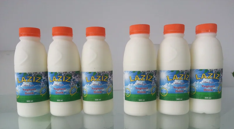 Laziz Yogurt Drink Retail Display