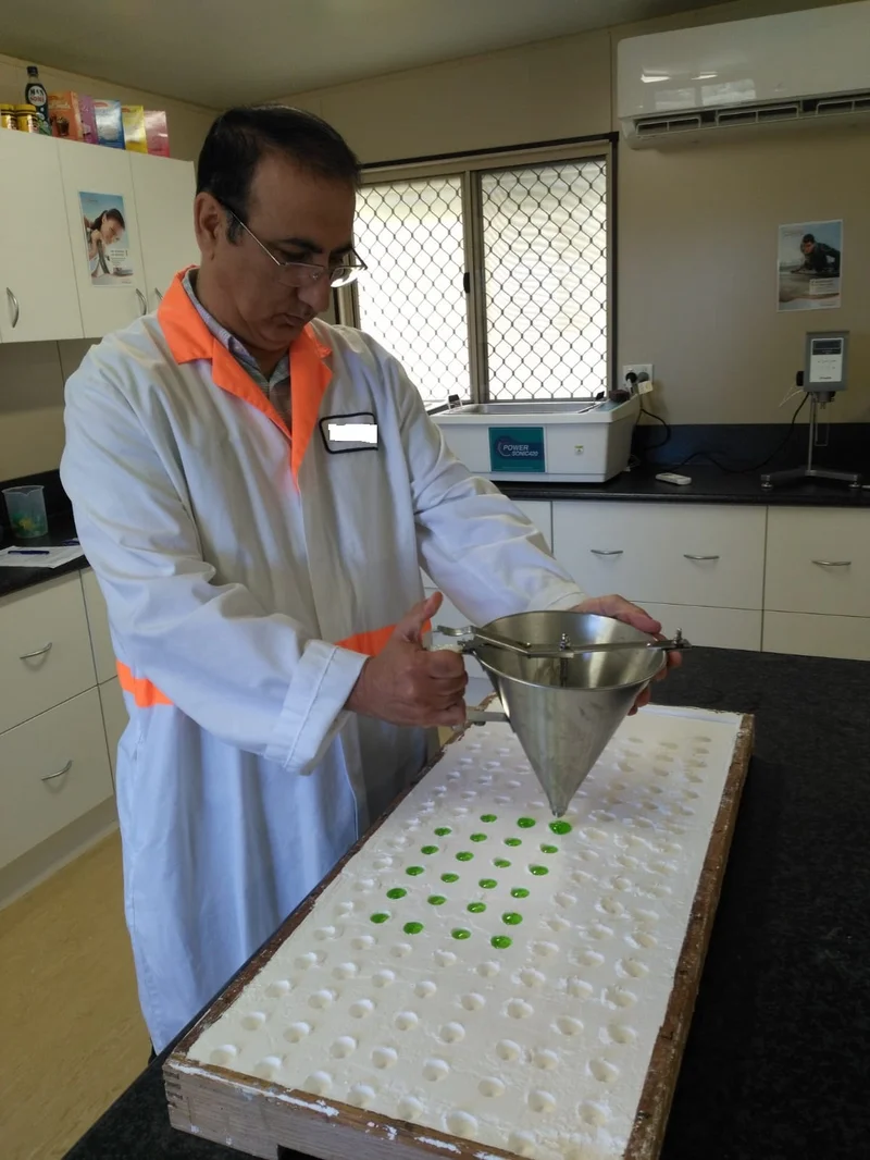 Gummy Funnel Depositing