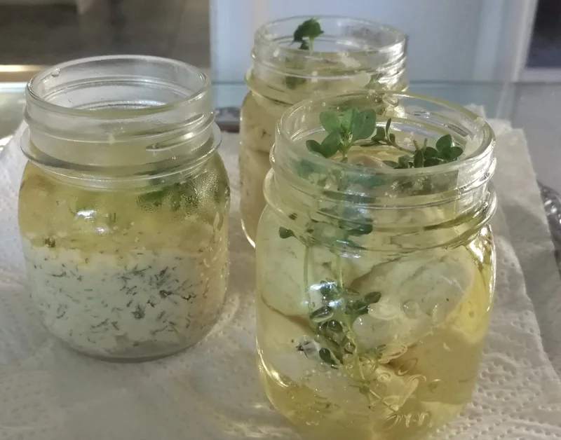 Dill Infused Mini Jars